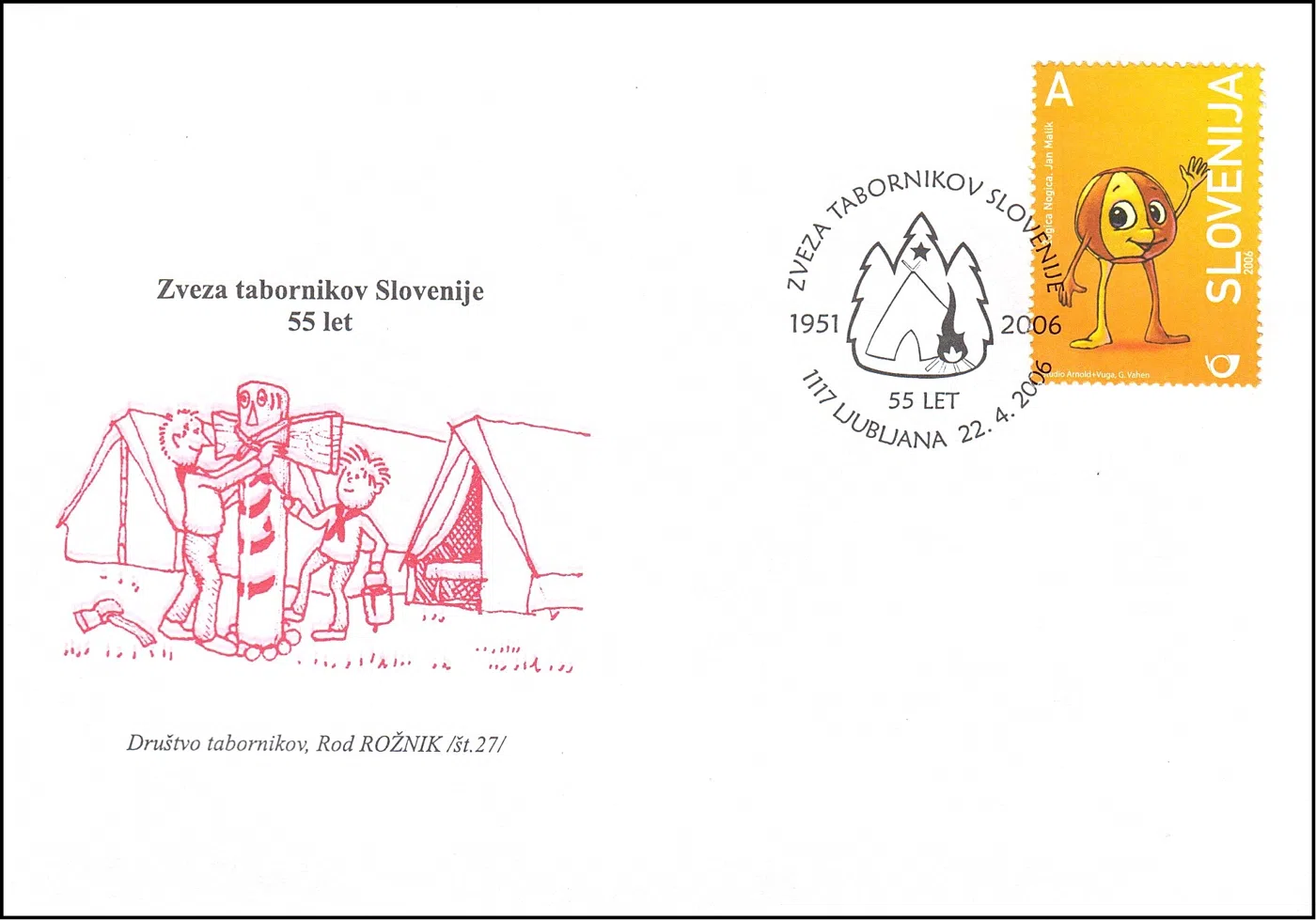 ZVEZA TABORNIKOV SLOVENIJE 55 LET 1951 - 2006